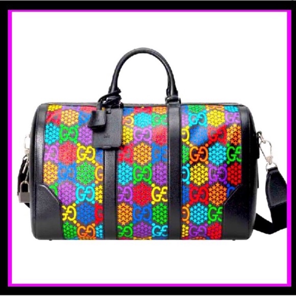 ๐New Gucci Psychedelic Duffle Bag Carry On - Picture 2 of 16